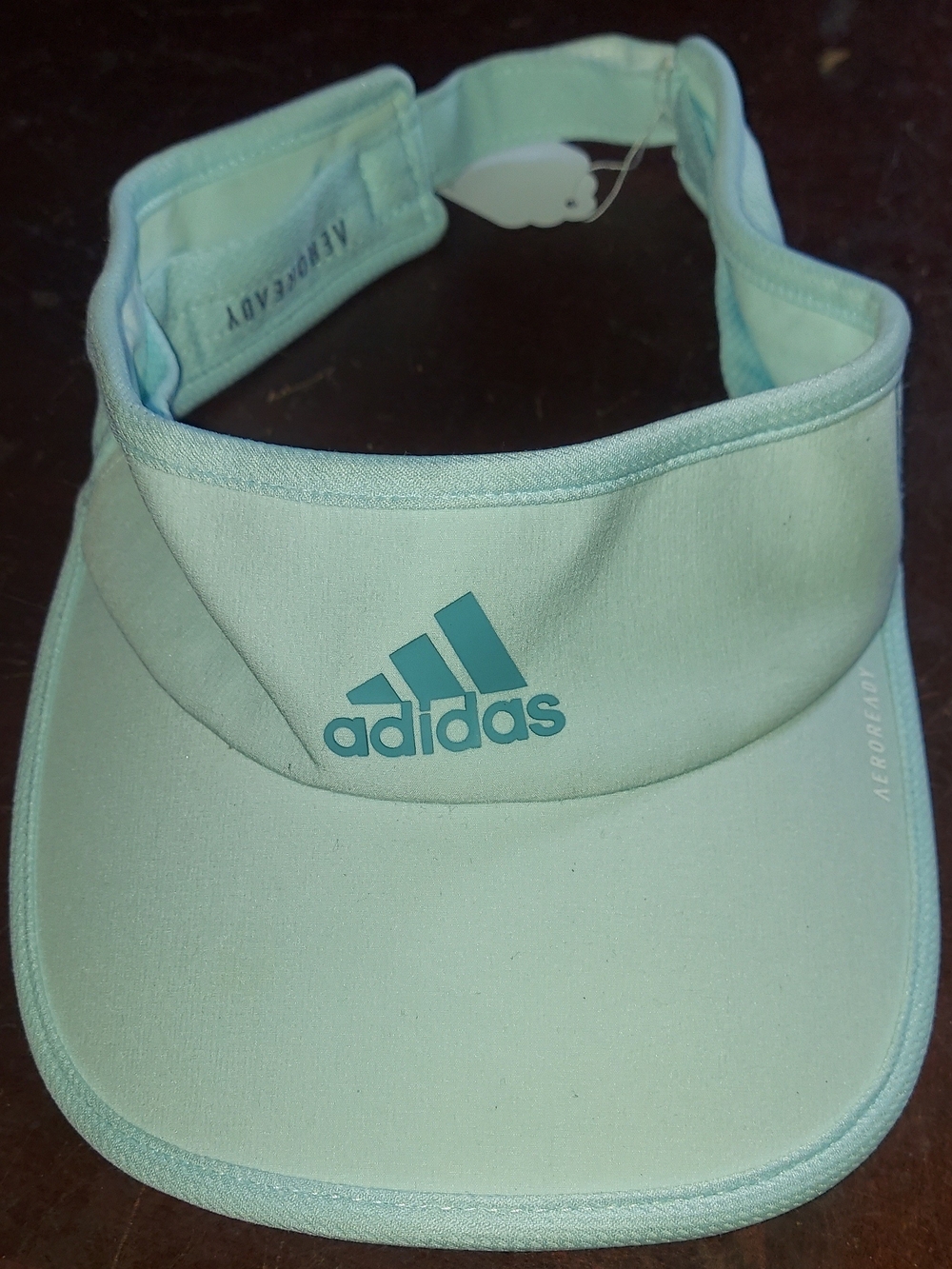 adidas Kids Light Blue Performance Visor